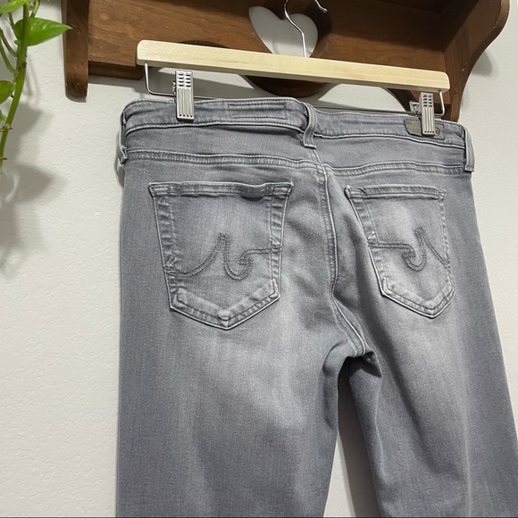 Adriano Goldschmied AG Super Skinny Ankle Gray Jeans 30 - Picture 3 of 12